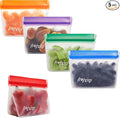 zip 5-pack Stand-Up Reusable Bags | BPA-Free, Food Grade, Freezer and by rezip