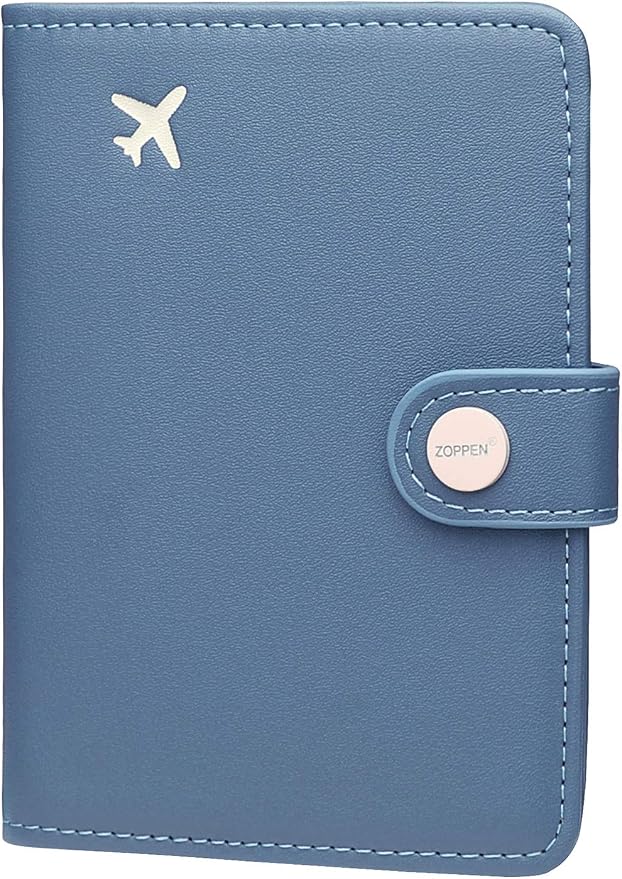 ZOPPEN Passport Holder Women, Passport Cover Travel Wallet Rfid Blocking by Zoppen