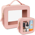 LETGO Clear Makeup Bags Set by LETGO