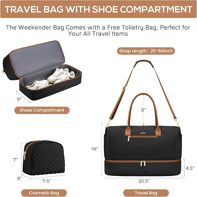 Travel Bag Weekender Bags for Women - Image 3