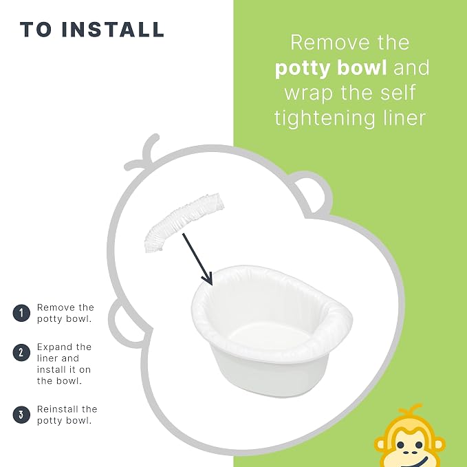 Potty Liners Compatible with Summer Infant My Potty Pro - Image 6