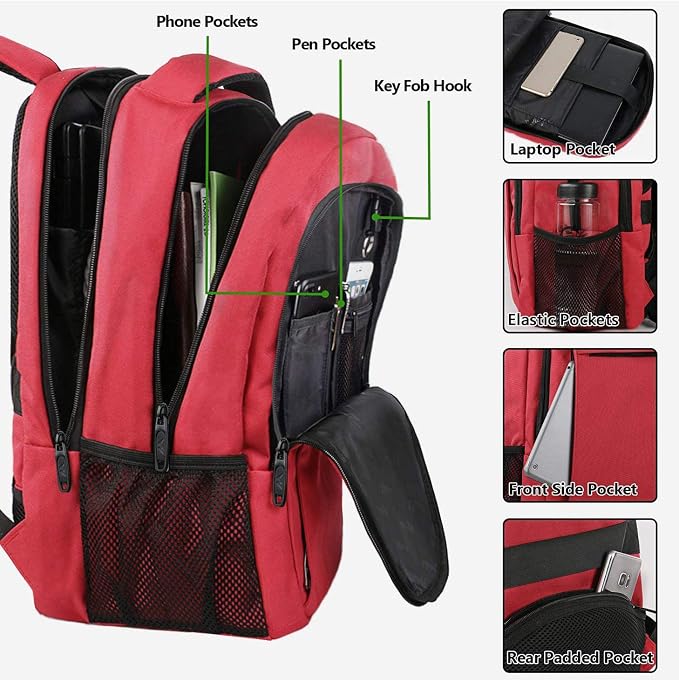 MATEIN Laptop Backpack for Womens, School Backpack - Image 4