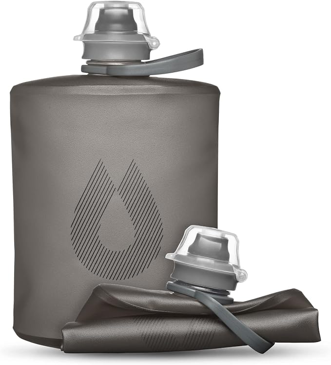 HydraPak Stow - Collapsible Backpacking Water Bottle - BPA Free, Ultra Light by Hydrapak