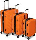 Amazon Basics 3-Piece Set, Hardshell Suitcases by AmazonBasics