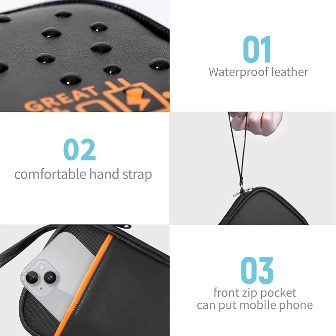 Electronics Travel Organizer, Portable Waterproof Electronic Travel Storage Bag - Image 5