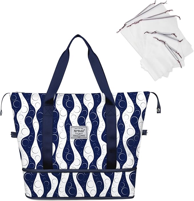 NPBAG Women Travel Duffel, Gym Workout Overnight Bag, Mommy Hospital Bag by NPBAG