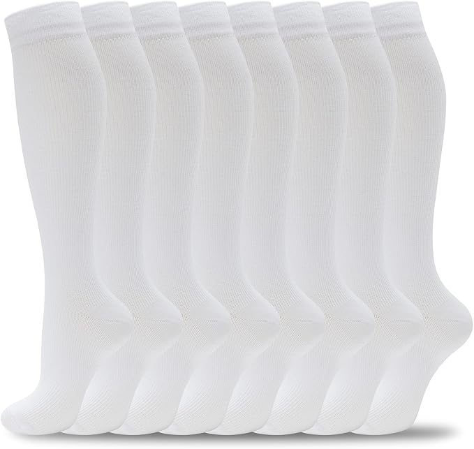 fenglaoda 8 Pairs Compression Socks by fenglaoda