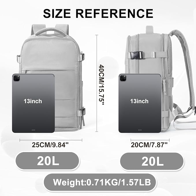 coowoz Travel Backpack Carry On - Image 6