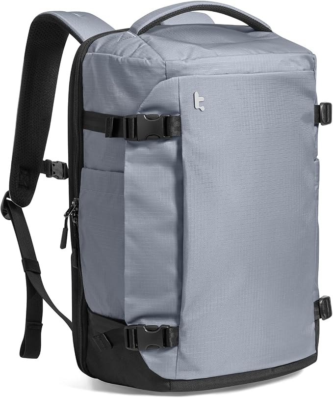tomtoc Travel Backpack 28L, TSA Friendly Flight Approved Carry-on Luggage Hand by tomtoc