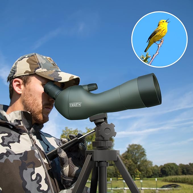 Emarth 20-60x60 Angled Spotting Scope - Image 9