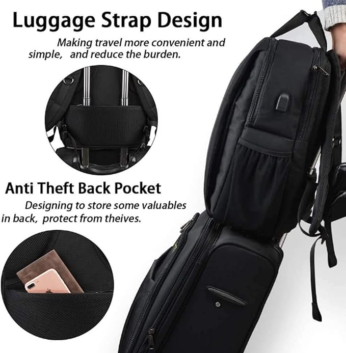 CADeN DSLR Camera Backpack Bag Waterproof Anti Theft - Image 7