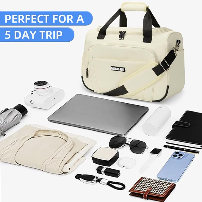 Underseat Carry On Luggage Lightweight Travel Tote Weekender Bag Overnight - Image 4