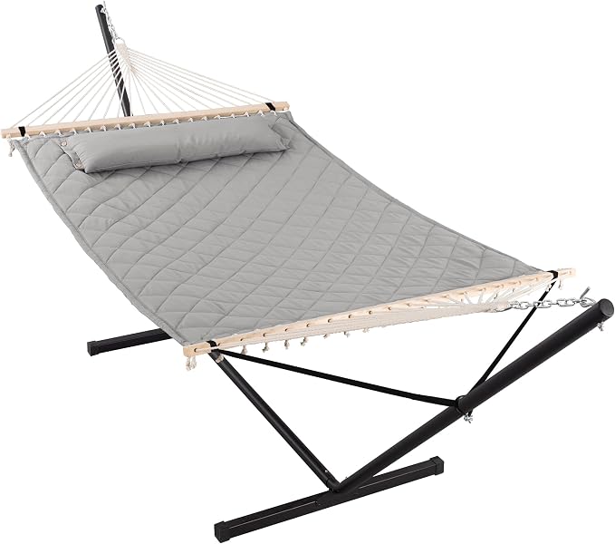 ANOW Double Hammock with Stand 12FT, Heavy Duty Hammocks with Stand by ANOW