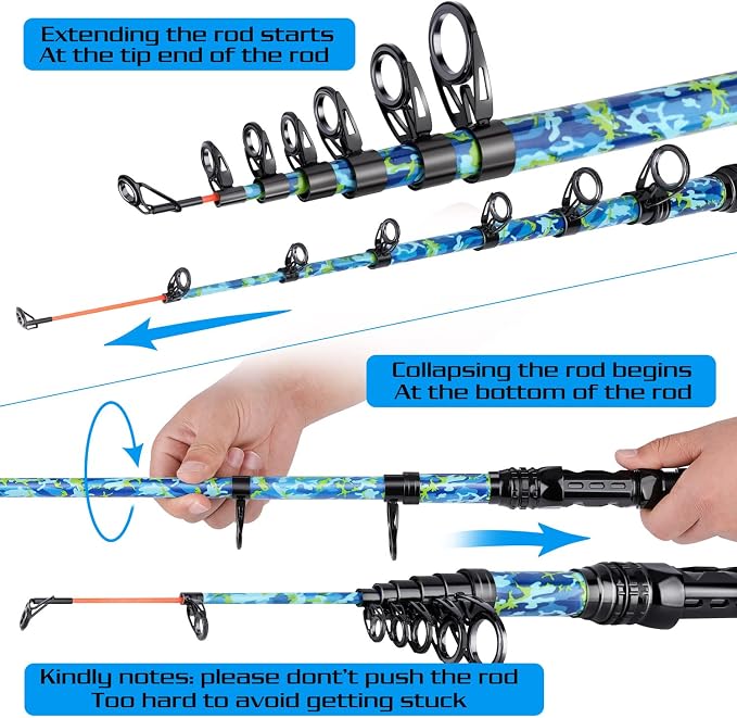 Sougayilang Fishing Rod and Reel Combos - Image 3