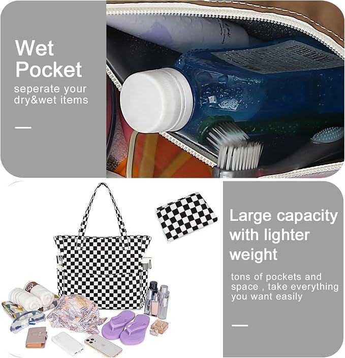 Waterproof Beach Tote Pool Bags - Image 3