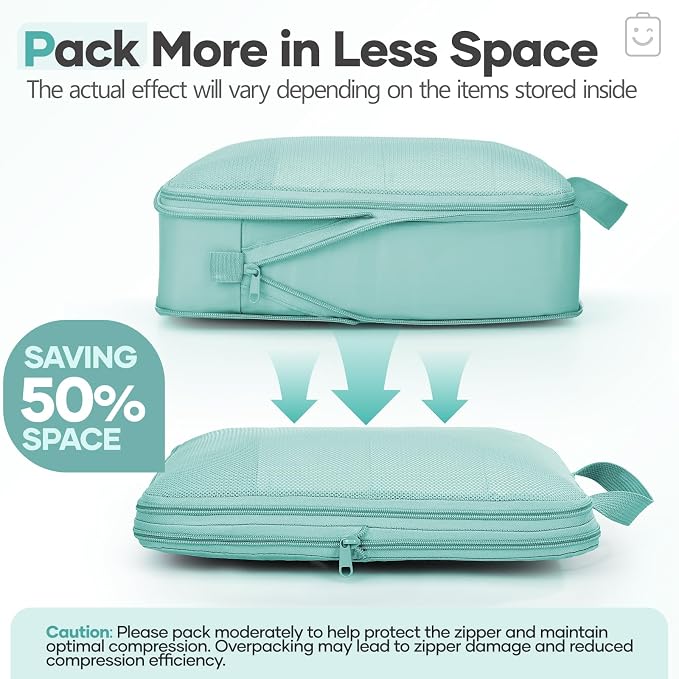 Veken 11 Set Compression Packing Cubes - Image 4