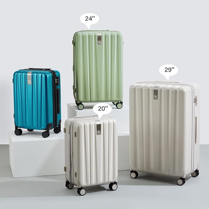 Hanke Expandable Hard Shell Luggage Sets 2 piece Carry on Luggage - Image 9