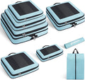 8 Set/6 Set/4 Set Compression Packing Cubes by PREZON