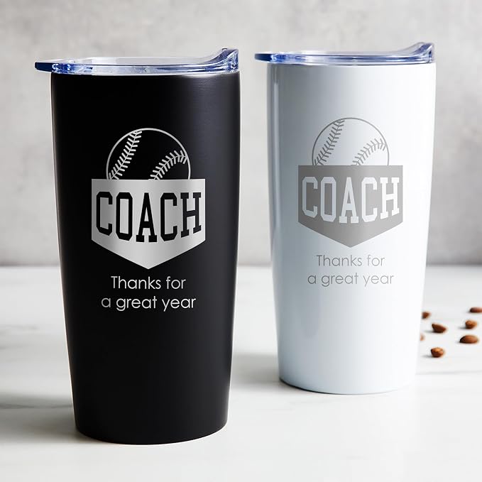Lifetime Creations Engraved Baseball Coach Tumbler: Baseball Coach Gifts - Image 2
