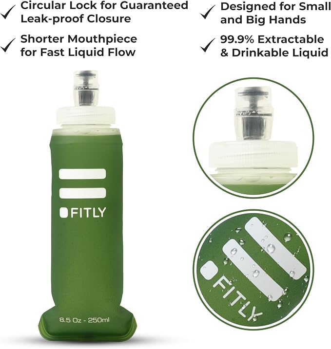 Soft Flask - Shrink As You Drink Soft Water Bottle - Image 2