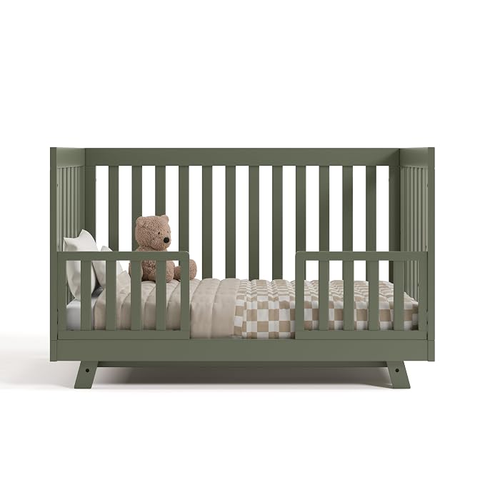 Storkcraft Beckett Grow-with-Me Convertible Crib – GREENGUARD Gold Certified - Image 12