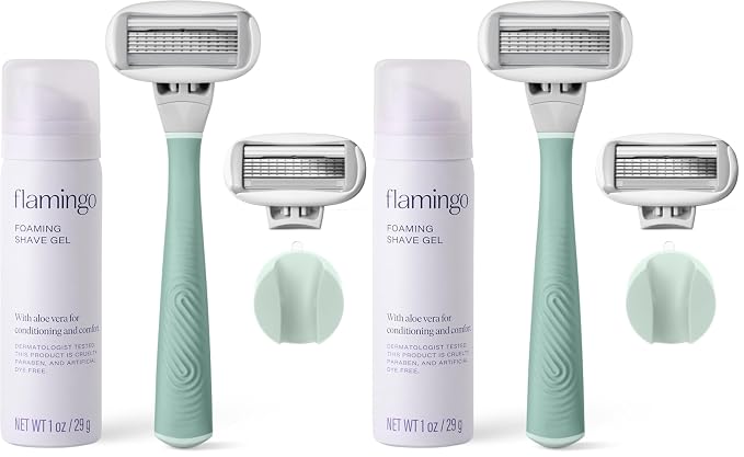 FLAMINGO 5-Blade Razors for Women by Flamingo