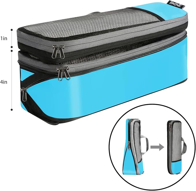 BAGAIL 4 Set/6 Set/8 Set Compression Packing Cubes Travel Accessories - Image 5