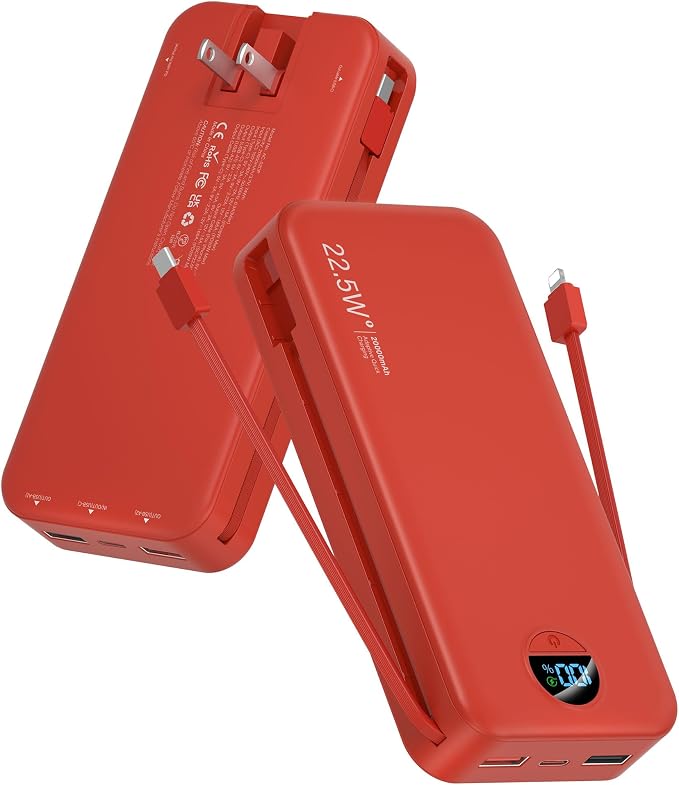 Portable Power Bank, 20000mAh 22.5W USB C Fast Charging Power Bank by CITICR