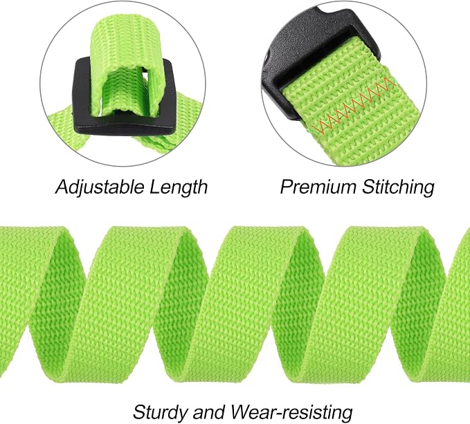 Buckle Straps with Clips, Adjustable Nylon Straps with Buckle, Packing Strap - Image 4