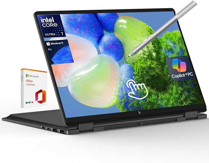 HP OmniBook X Flip 16 2-in-1 Laptop: 16" FHD+ Touchscreen, Intel Core Ultra 7 by HP