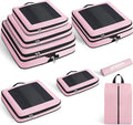 8 Set/6 Set/4 Set Compression Packing Cubes by PREZON