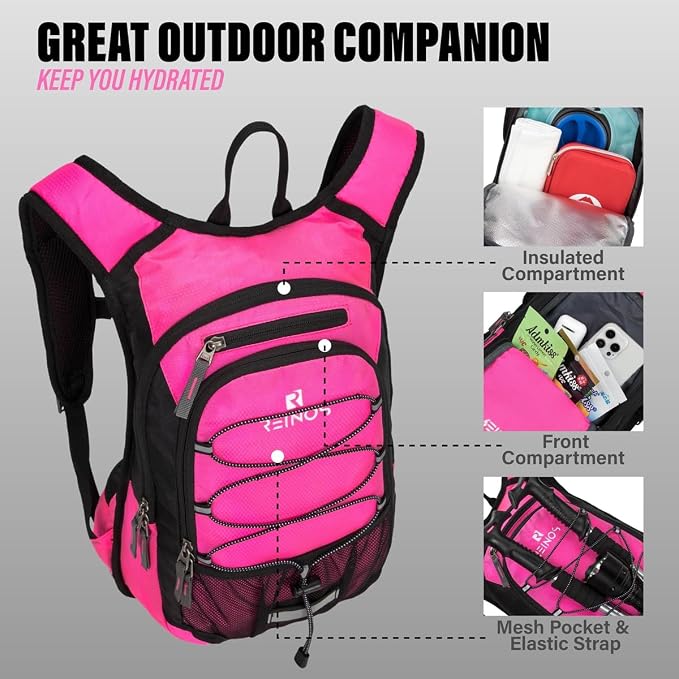 Hydration Pack Backpack with 3L Water Bladder - Image 3