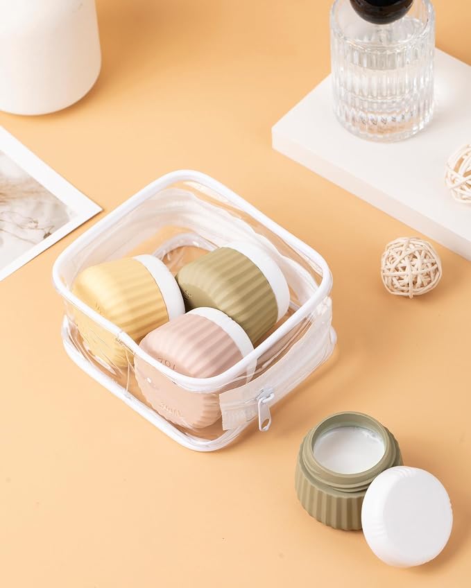 Travel Containers for Toiletries 4 Pack, TSA Approved Travel Size Toiletries - Image 7