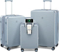 Hard Shell Suitcases Expandable Travel Luggage Sets 3 Piece, Carry on and Check by HanTrip