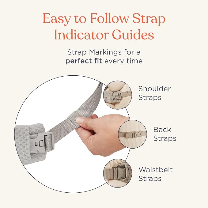 Ergobaby Omni Deluxe Baby Carrier Newborn to Toddler - Image 7