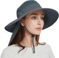 Fishing Hat Breathable Wide Brim Sun Hats by Ruqizhi