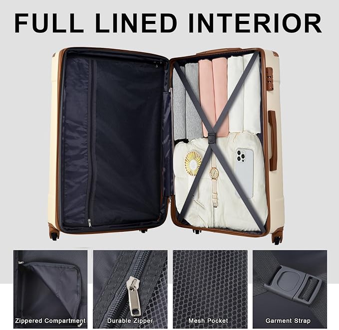 Merax Luggage Sets 2 Piece Suitcases - Image 5