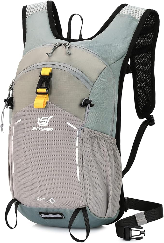 SKYSPER Small Hiking Backpack - 15L Travel Daypack Lightweight Bag Water by SKYSPER