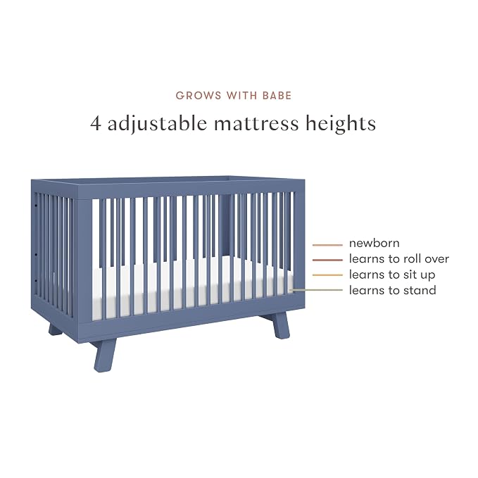 babyletto Hudson 3-in-1 Convertible Baby Crib - Image 6