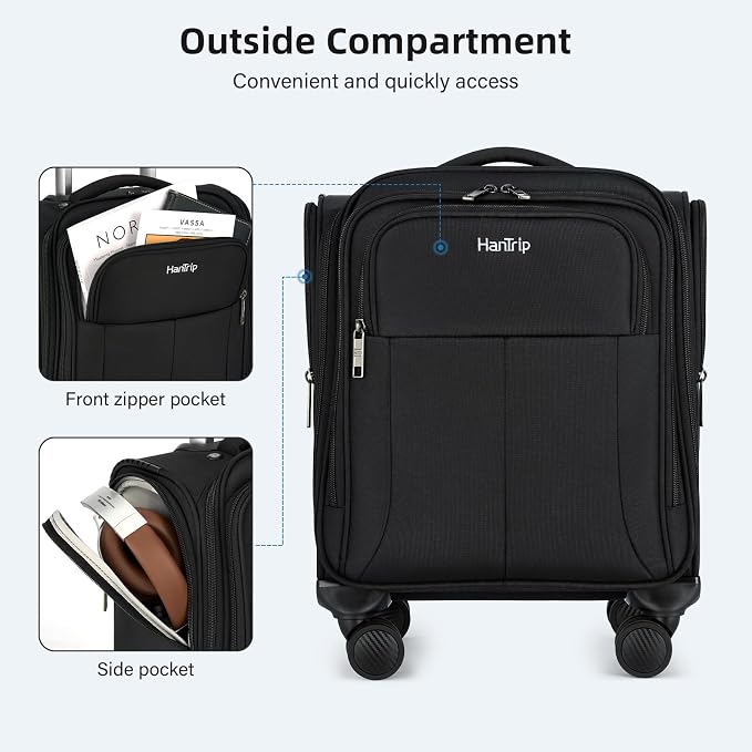 16 Inch Underseat Carry On Luggage - Image 9