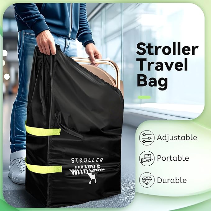 Guiseapue Stroller Bag for Airplane: Christmas White Elephant Gifts for Adults - Image 8