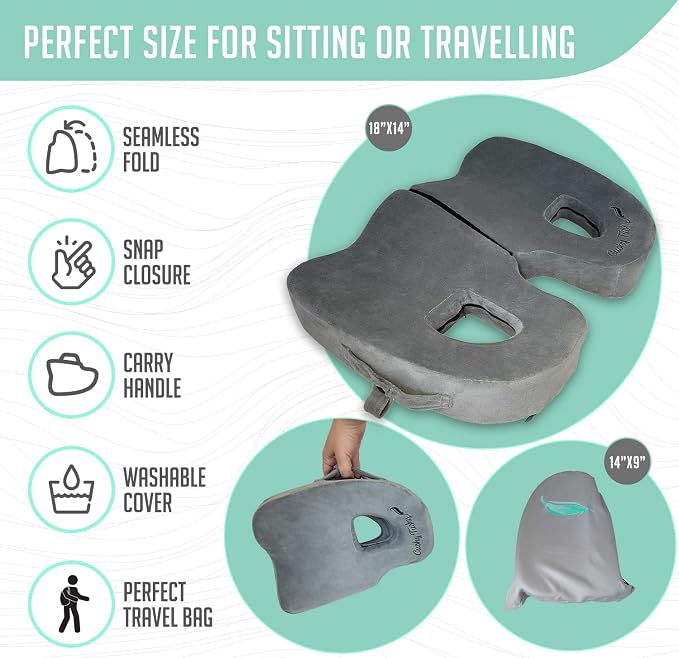 Premium Foldable Piriformis Cushion - Image 4