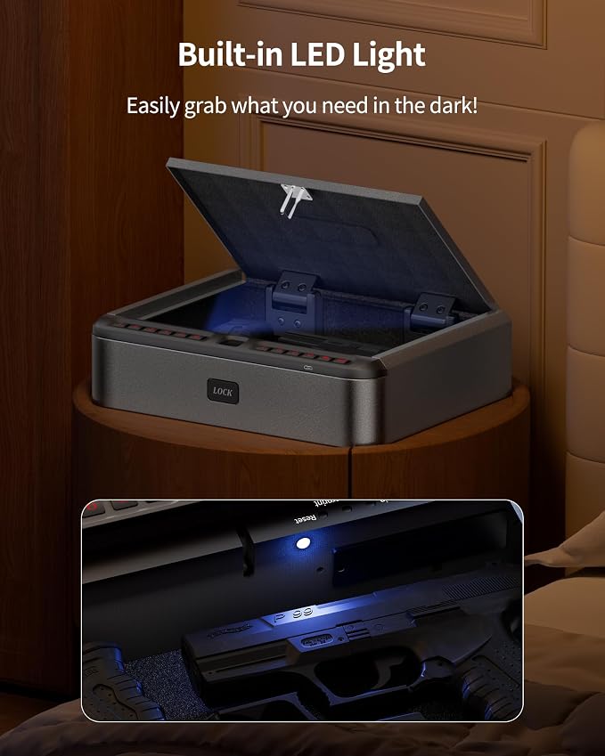 BILLCONCH Gun Safe for Handgun - Image 5