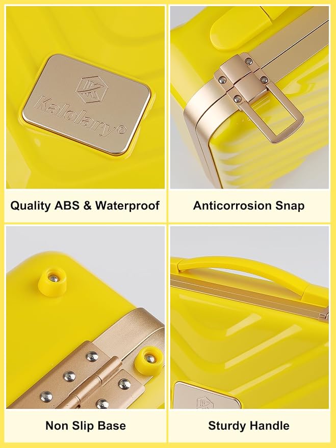 Kalolary Travel Makeup Train Cases - Image 4