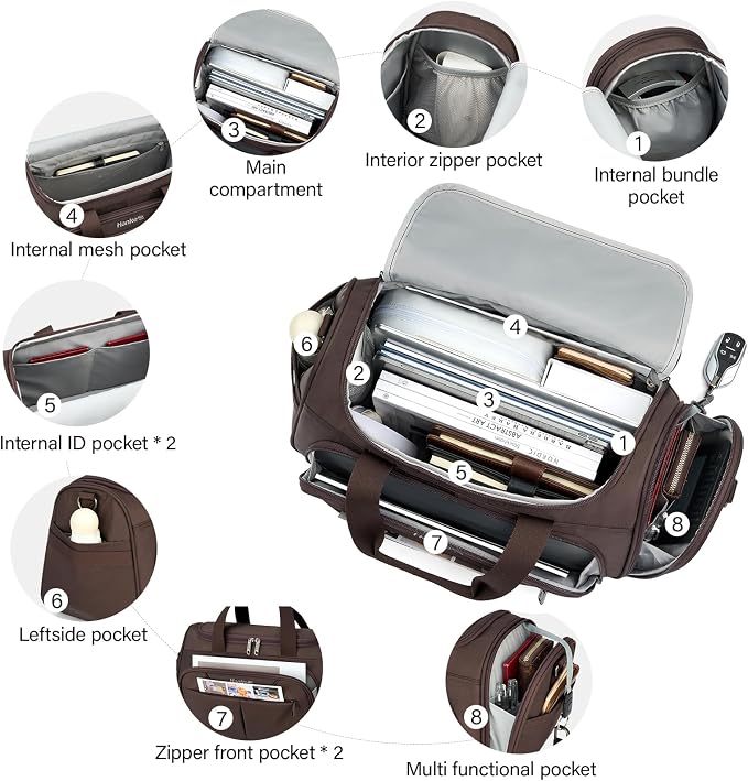 Hanke Underseat Carry On luggage Bags - Image 3