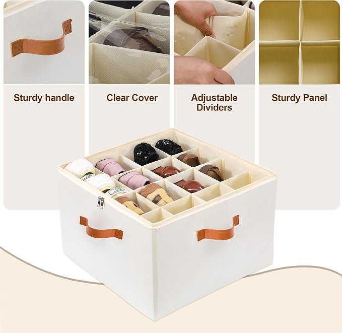 Shoe Organizer for Closet, Fits up to 16 Pairs Shoe Storage - Image 5