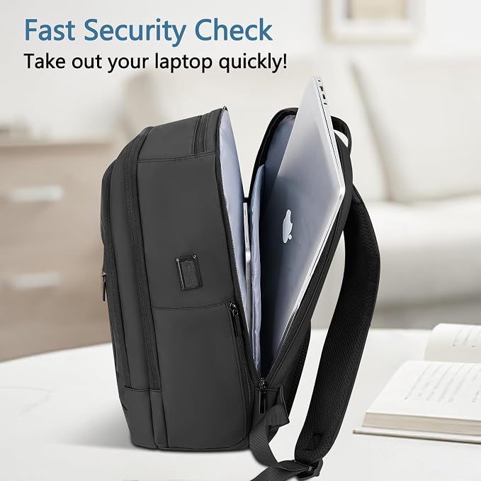 Laptop Backpack for Men Business Travel Laptop Backpack - Image 3