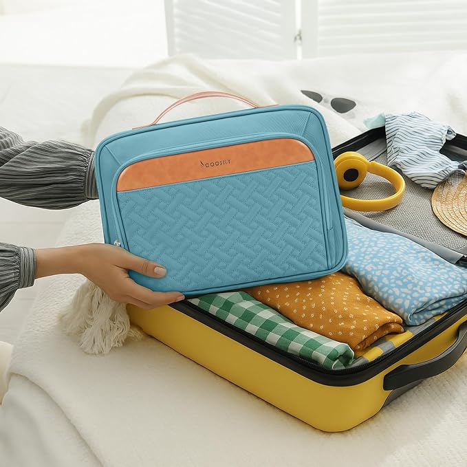 Travel Hanging Toiletry Bag for Women, Cruise Ship Essentials, - Image 2