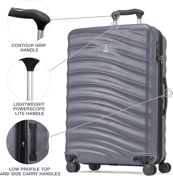 Travelpro Maxlite Air V2 Hardside Expandable Checked Luggage, 8 Spinner Wheels - Image 2