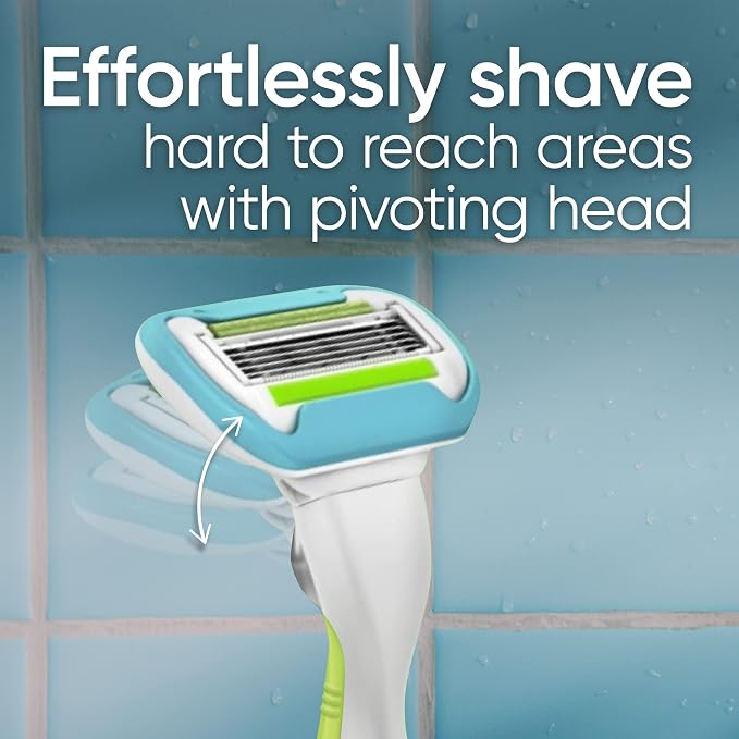 Venus Extra Smooth Women's Razor Handle + 4 Blade Refills - Image 7